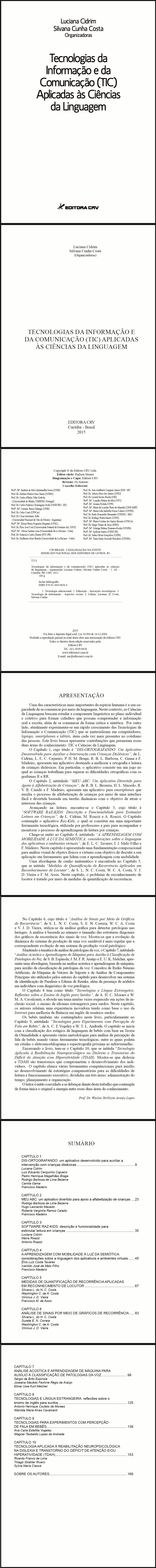 TECNOLOGIAS DA INFORMAÇÃO E DA COMUNICAÇÃO (TIC) APLICADAS ÀS CIÊNCIAS DA LINGUAGEM